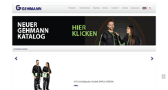 Desktop Screenshot of gehmann.com